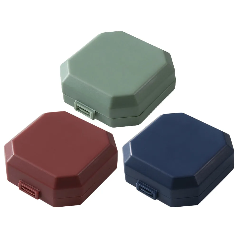 3Pcs Medicine Organizer Portable Sealed Case Mini Plastic Pills Box 6 Compartments Dustproof Travel Capsule Storage Container
3Pcs Medicine Organizer Portable Sealed Case Mini Plastic Pills Box 6 Compartments Dustproof Travel Capsule Storage Container