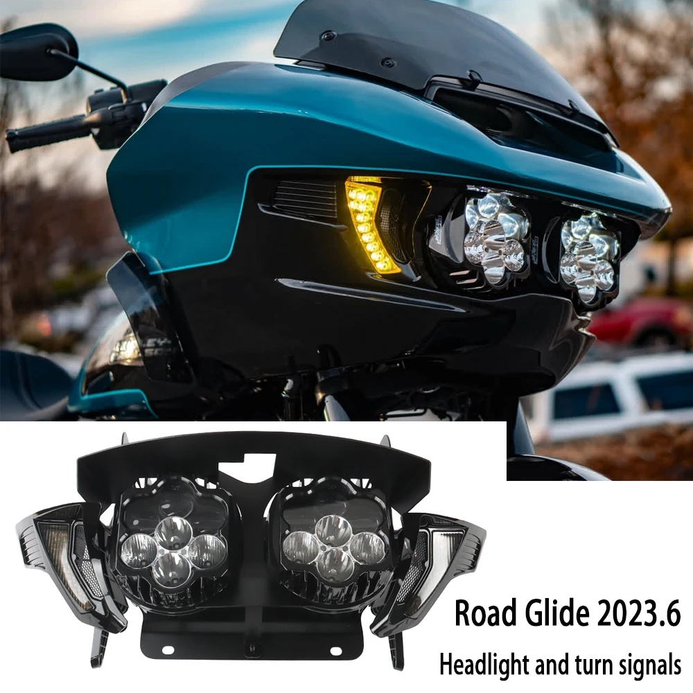 For Harley Road Glide CVO/SE FLTRXSE FLTRX ST FLTRXSTSE 2026 2025 2024 NEW Motorcycle Headlight Assembly LED Headlamp Hi/Lo Beam
For Harley Road Glide CVO/SE FLTRXSE FLTRX ST FLTRXSTSE 2026 2025 2024 NEW Motorcycle Headlight Assembly LED Headlamp Hi/Lo Beam