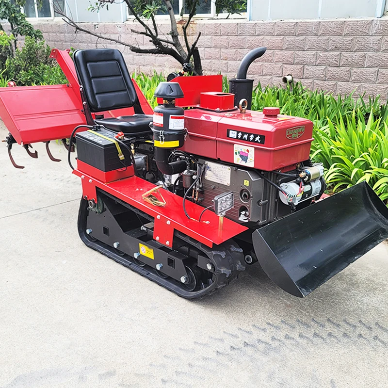 Customized New Multi-Function Farm Cultivator Crawler Rotary Tiller Small Agricultural Plowing Machine
Customized New Multi-Function Farm Cultivator Crawler Rotary Tiller Small Agricultural Plowing Machine