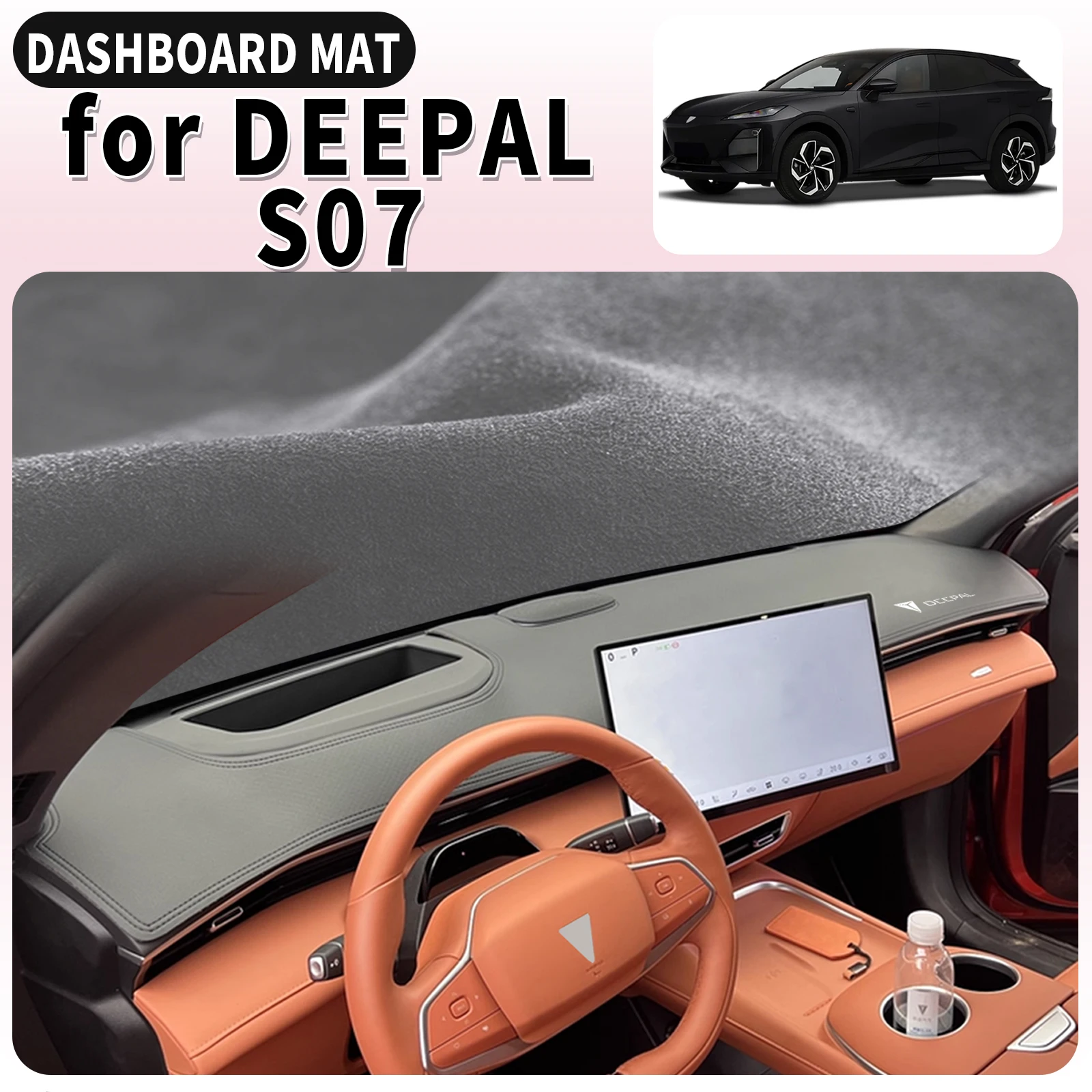 fit for Changan CCAG DEEPAL S07 Car Accessories Dashmat Dashboard Cover Pad Protective Carpet Leather DashMat Sunshade
fit for Changan CCAG DEEPAL S07 Car Accessories Dashmat Dashboard Cover Pad Protective Carpet Leather DashMat Sunshade