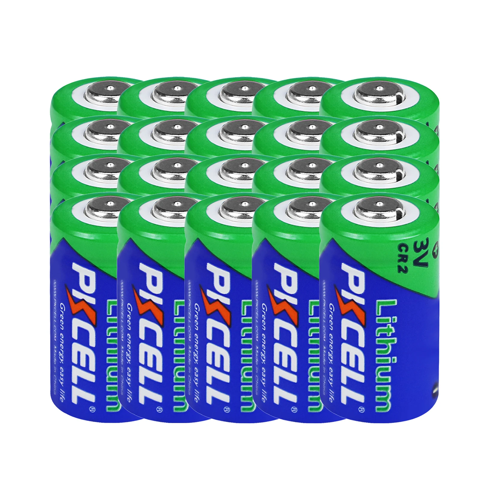 20 PCS CR2 Digital Camera Photographic Device LED Flashlight Battery CR15H270 3V Lithium Battery Doorbell
20 PCS CR2 Digital Camera Photographic Device LED Flashlight Battery CR15H270 3V Lithium Battery Doorbell