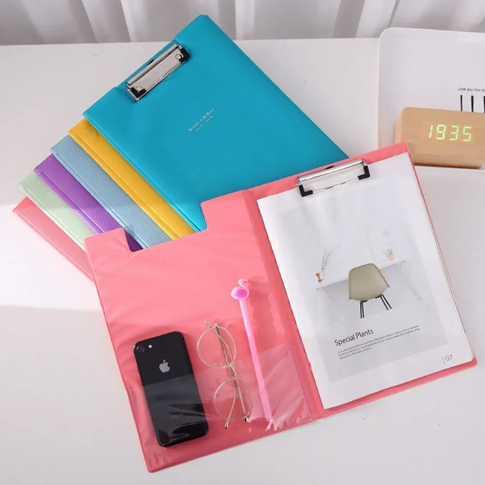 Simple PU Leather File Folder A4/A5 Folding Contract Folder Color Student Writing Pad Gift
Simple PU Leather File Folder A4/A5 Folding Contract Folder Color Student Writing Pad Gift