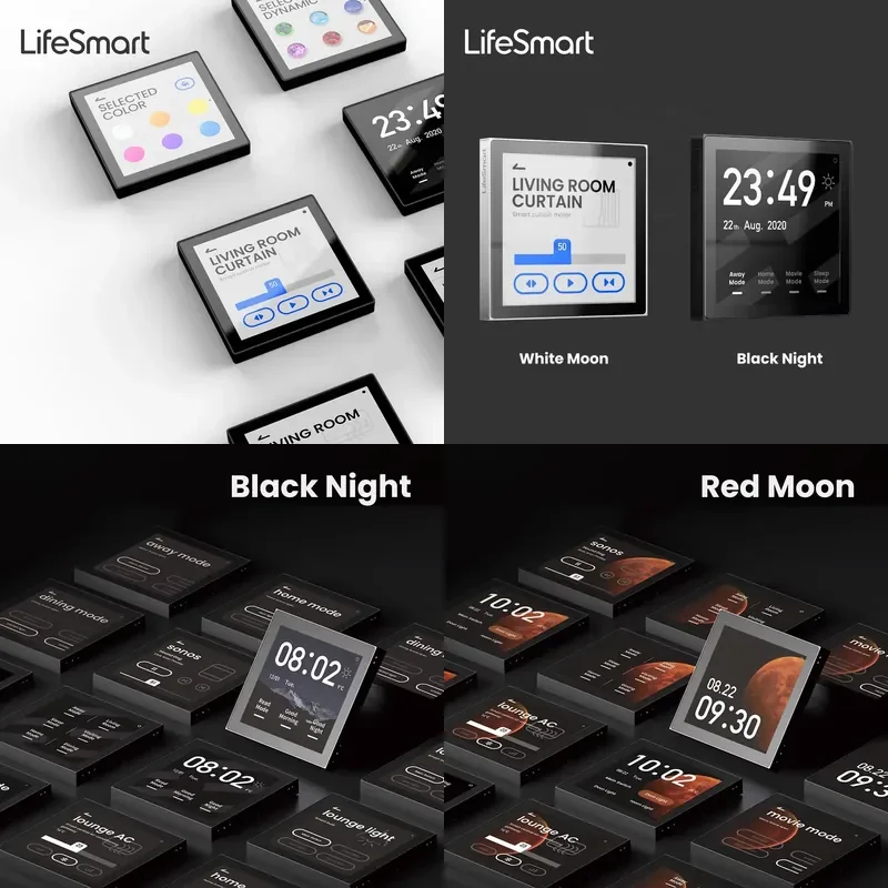 【CHIMU HOME】 Touch Screen Control Panel for LifeSmart Smart Home Wireless Mobile Remote Control System Home Automation
【CHIMU HOME】 Touch Screen Control Panel for LifeSmart Smart Home Wireless Mobile Remote Control System Home Automation