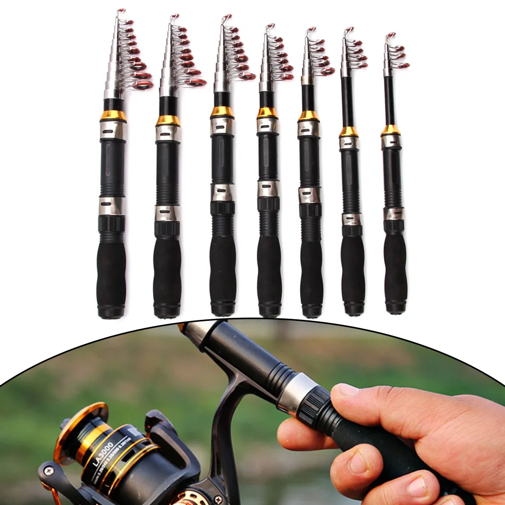 1pc Telescopic Fishing Rod 1.0-2.30M Telescopic Small Foldable Fishing Rod For Saltwater And Freshwater Fishing Accessories
1pc Telescopic Fishing Rod 1.0-2.30M Telescopic Small Foldable Fishing Rod For Saltwater And Freshwater Fishing Accessories