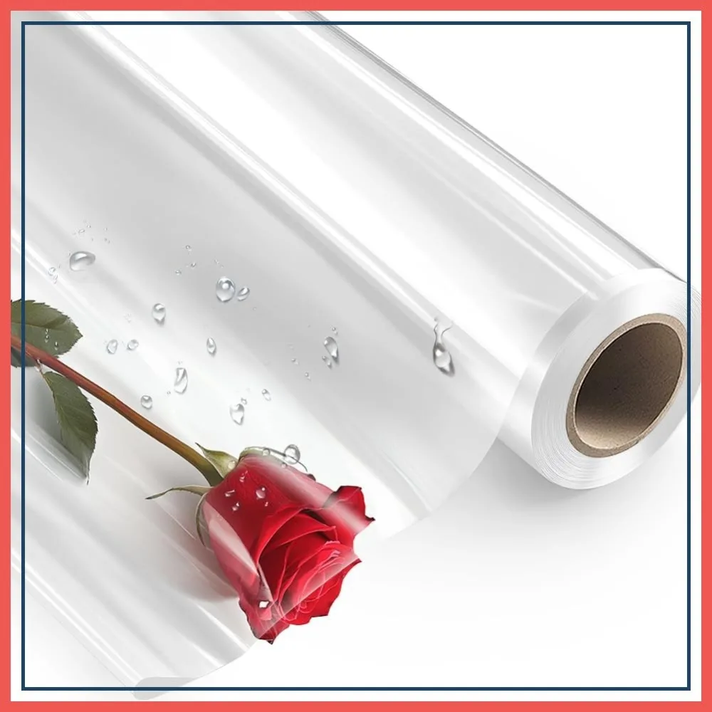 Clear Cellophane Wrap Roll 16" x 100ft, 3 Mil Thick for Gift Baskets, Treats, Flowers, Crafts
Clear Cellophane Wrap Roll 16" x 100ft, 3 Mil Thick for Gift Baskets, Treats, Flowers, Crafts