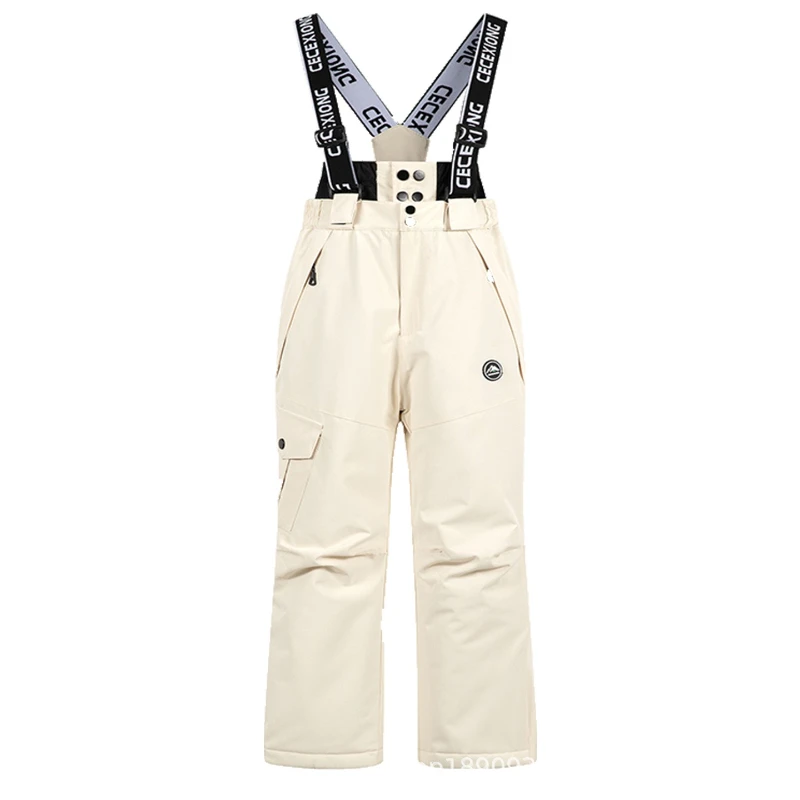 Winter Kids Ski Pants Waterproof Windproof Children's Snow Trousers Women Adjustable Straps Warm Snowboarding Salopettes Pants
Winter Kids Ski Pants Waterproof Windproof Children's Snow Trousers Women Adjustable Straps Warm Snowboarding Salopettes Pants