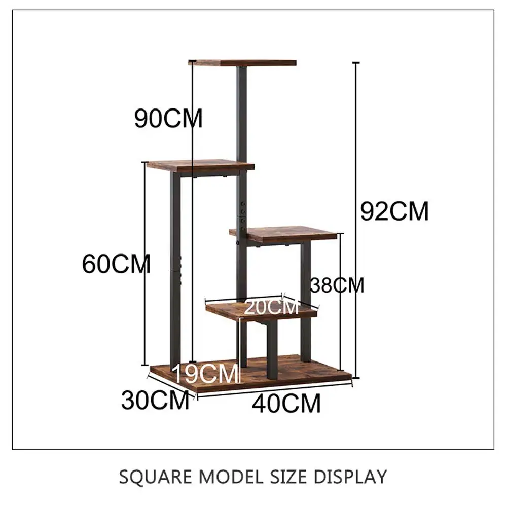 Wooden Plant Stand Multi-layer Garden Stand Living Room Balcony Plant Flower Stand Round Square Book Stand
Wooden Plant Stand Multi-layer Garden Stand Living Room Balcony Plant Flower Stand Round Square Book Stand