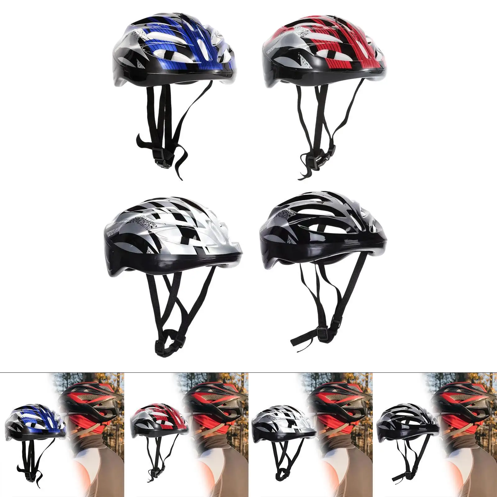 Impact Absorbent Roller Skating Helmet Versatile Cycling Helmet Mountain Bike Helmet for Extreme Sports
Impact Absorbent Roller Skating Helmet Versatile Cycling Helmet Mountain Bike Helmet for Extreme Sports