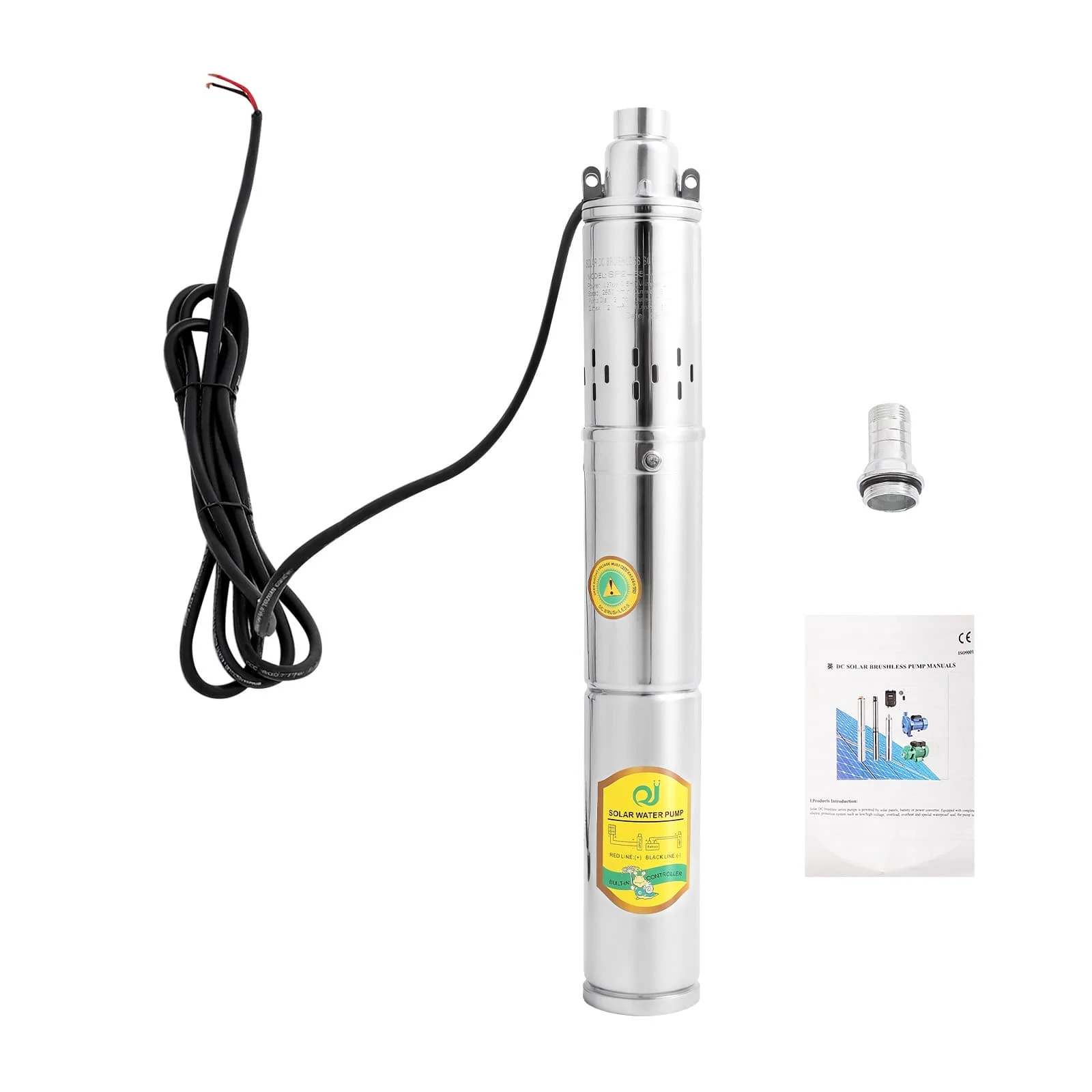 Stainless Steel Deep Well Pump Submersible Water Pump Maximum Diving Depth of 131.23 Feet
Stainless Steel Deep Well Pump Submersible Water Pump Maximum Diving Depth of 131.23 Feet