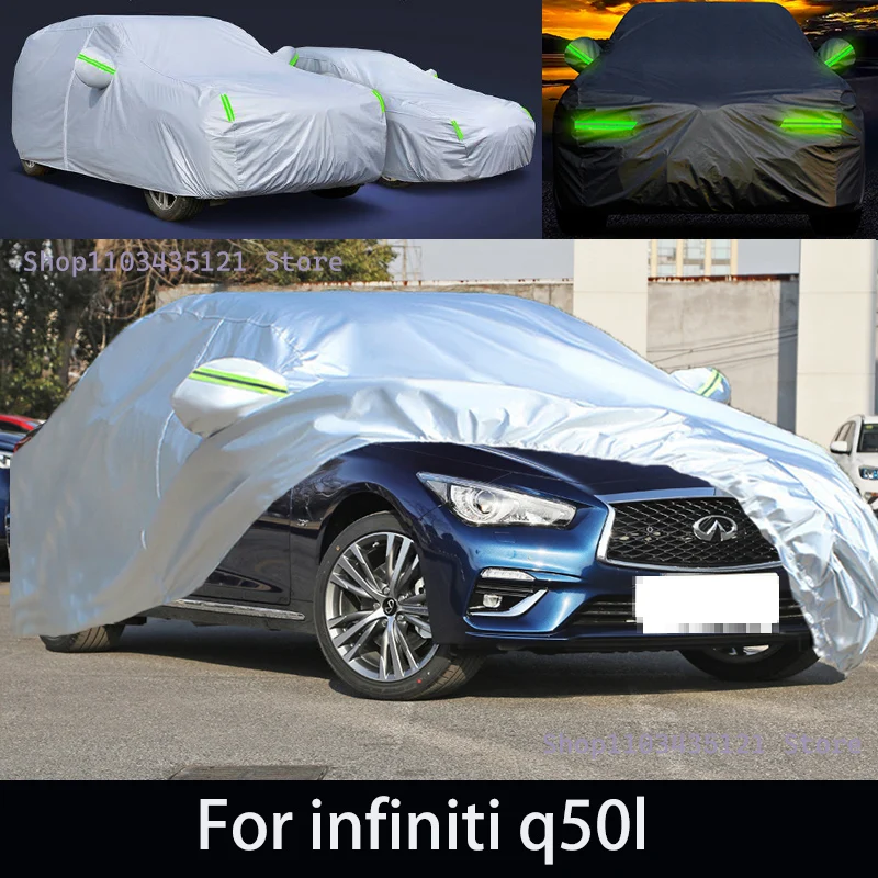 For infiniti q50l Outdoor Protection Full Car Covers Snow Cover Sunshade Waterproof Dustproof Exterior Car accessories
For infiniti q50l Outdoor Protection Full Car Covers Snow Cover Sunshade Waterproof Dustproof Exterior Car accessories