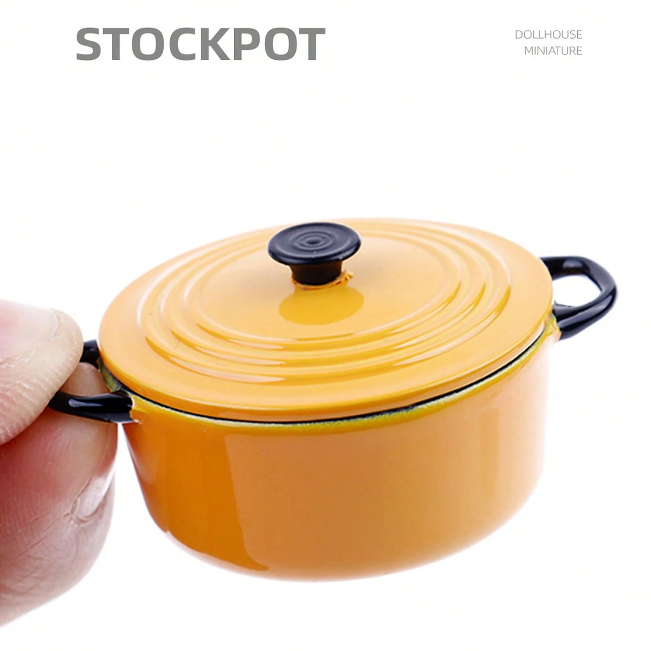 1 Dollhouse Miniature Kitchen Metal Soup Pot: 1/12 Mini Simulation Kitchen Table Home Cooking Utensils Decoration Model
1 Dollhouse Miniature Kitchen Metal Soup Pot: 1/12 Mini Simulation Kitchen Table Home Cooking Utensils Decoration Model