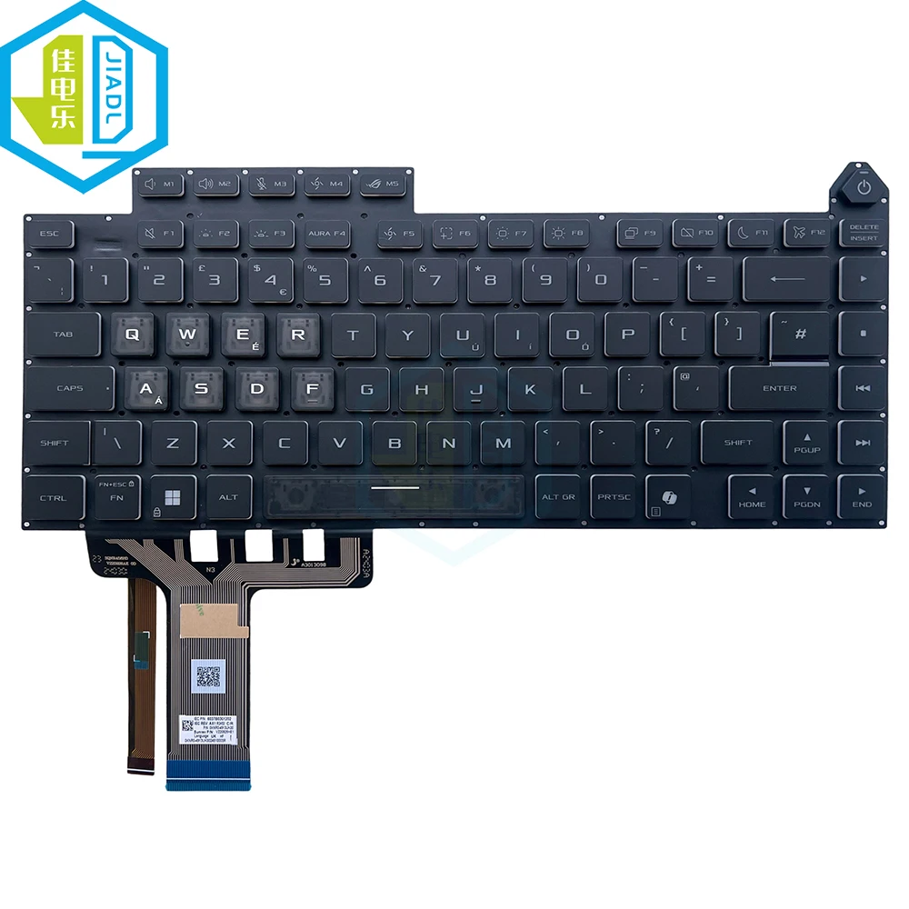 Клавиатуры UK AI Key для ASUS ROG Strix G16 G614 G614JZ G614JU G634 G634JZ G634JY 2023 V220926B 0KNR0-4913UK00
Клавиатуры UK AI Key для ASUS ROG Strix G16 G614 G614JZ G614JU G634 G634JZ G634JY 2023 V220926B 0KNR0-4913UK00