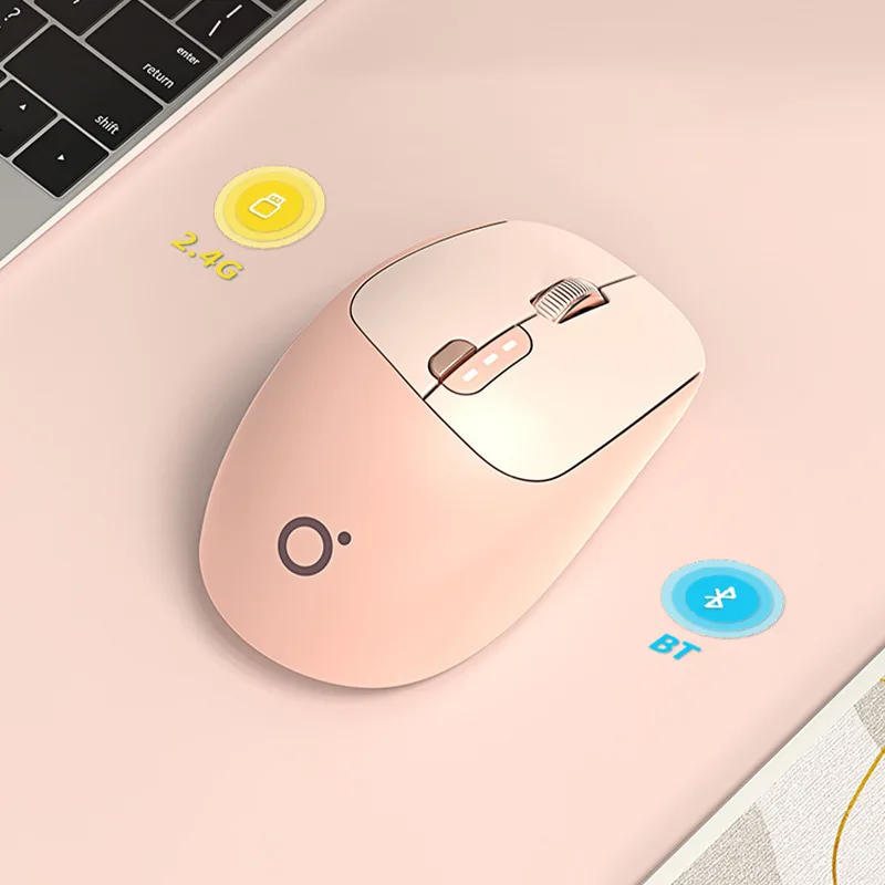 Wireless Mouse Bluetooth Rechargeable Dual Mode Ergonomic Mause Mute USB Gaming Mouse For Laptop PC Desktop Computer
Wireless Mouse Bluetooth Rechargeable Dual Mode Ergonomic Mause Mute USB Gaming Mouse For Laptop PC Desktop Computer