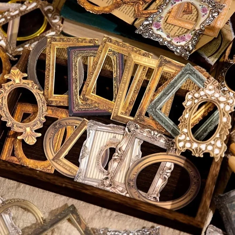 30pcs Pack Vintage Cutout Frame Vintage Style Cutout Design Scrapbooking Materials Relievo 6 Themes
30pcs Pack Vintage Cutout Frame Vintage Style Cutout Design Scrapbooking Materials Relievo 6 Themes