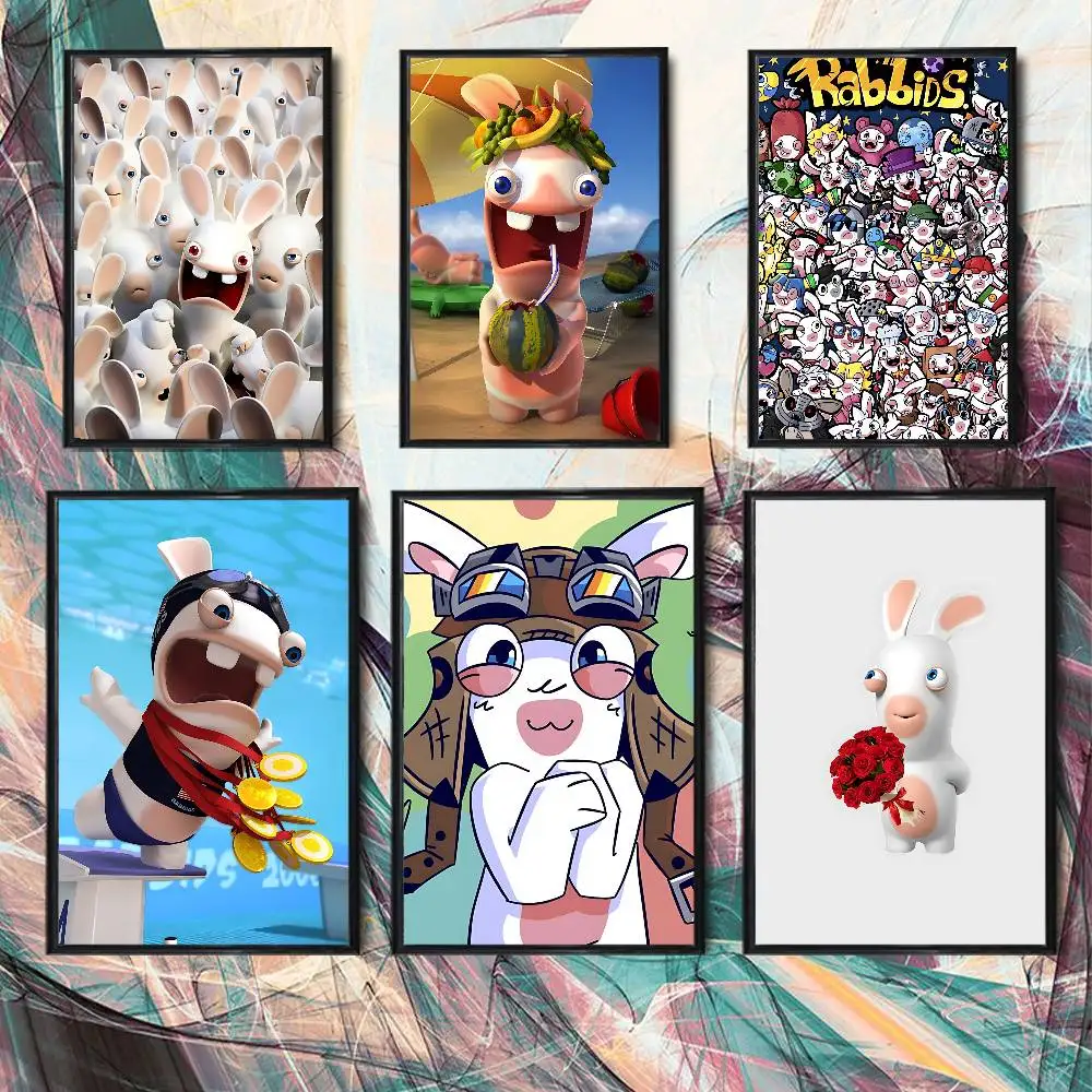 white gagtooth Raving Rabbids Poster HD Art Sticky Wall Waterproof Home Living Room Bedroom Bar Aesthetic Decoration
white gagtooth Raving Rabbids Poster HD Art Sticky Wall Waterproof Home Living Room Bedroom Bar Aesthetic Decoration