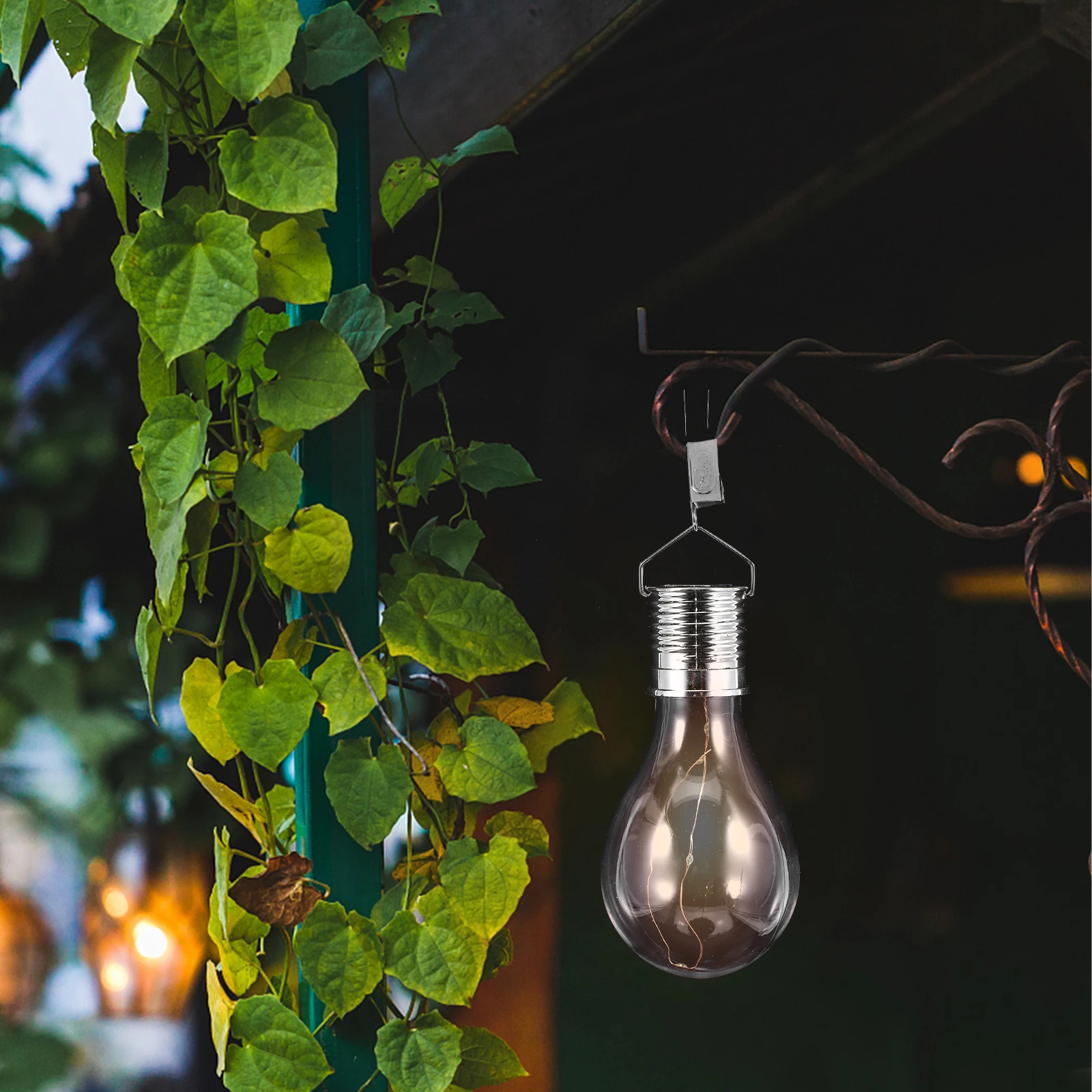 5 Pcs Solar Hanging Light Bulb Lights Outdoor Powered Patio Sun Lamp Garden Adornment Led for Decoration
5 Pcs Solar Hanging Light Bulb Lights Outdoor Powered Patio Sun Lamp Garden Adornment Led for Decoration