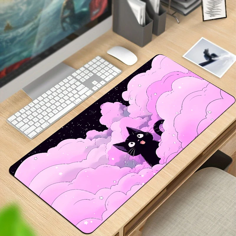 Kawaii Black cat Green plants Mousepad Xxl Anime Pc Gamer Cabinet Desk Mat Keyboard Carpet Computer Gaming Accessories HD Pad
Kawaii Black cat Green plants Mousepad Xxl Anime Pc Gamer Cabinet Desk Mat Keyboard Carpet Computer Gaming Accessories HD Pad