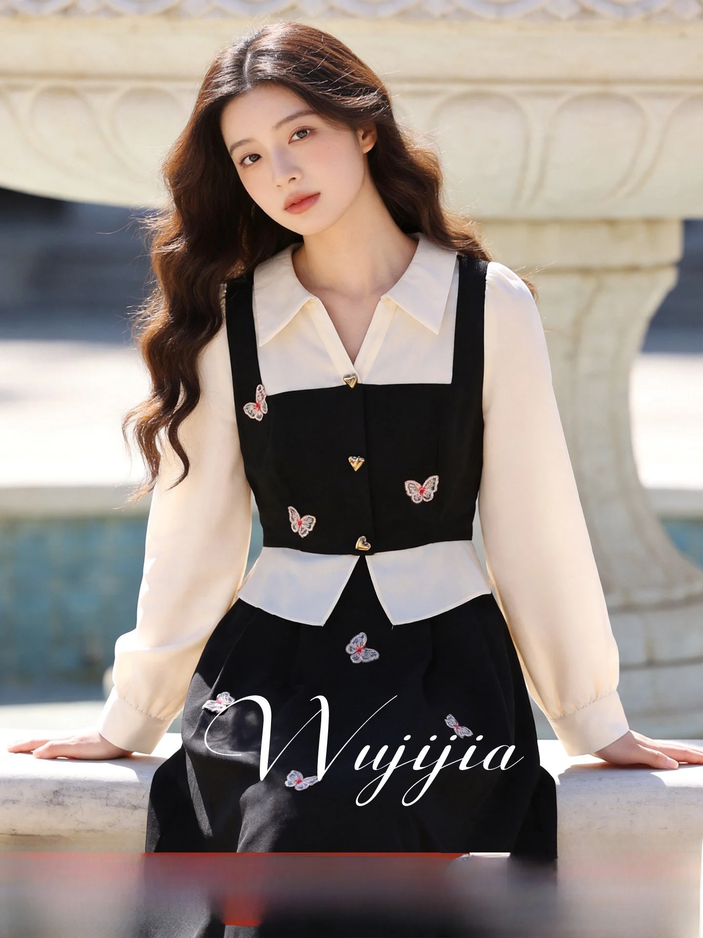 Stunning plus Size Dress Spring New Style Women's Long Sleeve Waist Cinched Dress Knot Commute Style Standard Version
Stunning plus Size Dress Spring New Style Women's Long Sleeve Waist Cinched Dress Knot Commute Style Standard Version