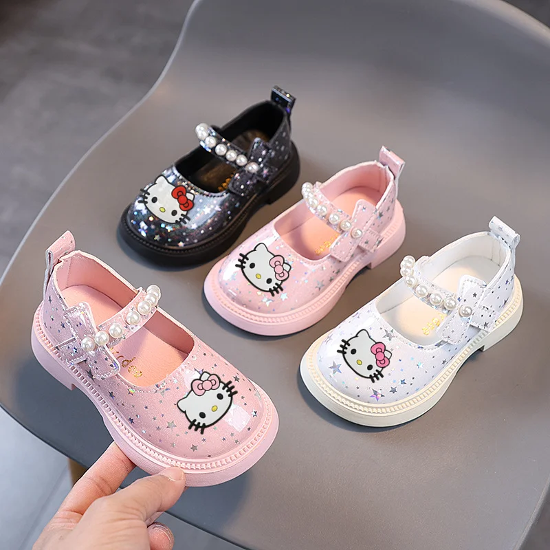 Sanrio hello kitty girl princess performance shoes spring fall Sandals kuromi pearl leather shoes children baby toddler shoes
Sanrio hello kitty girl princess performance shoes spring fall Sandals kuromi pearl leather shoes children baby toddler shoes