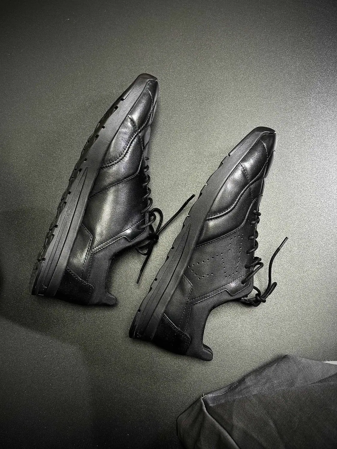 Trendy Dequn Men's Shoes Thin Bottom round Head Commuter Casual Outdoor Hiking British Style Lace-Up Black Leather Shoes
Trendy Dequn Men's Shoes Thin Bottom round Head Commuter Casual Outdoor Hiking British Style Lace-Up Black Leather Shoes