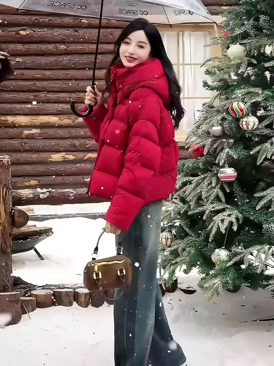 Red ort Puffer Jaet женское зимнее теплое пальто с защитой от холодного хлеба верхняя одежда для поездок на работу Sle Du down Filling
Red ort Puffer Jaet женское зимнее теплое пальто с защитой от холодного хлеба верхняя одежда для поездок на работу Sle Du down Filling