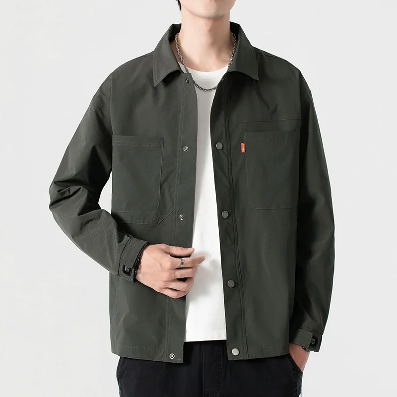 Fashion Plus Size 8XL Jacket for Men Casual Turn-down Collar Male Coats Solid Color Comfortable Men Clothing Spring All-match
Fashion Plus Size 8XL Jacket for Men Casual Turn-down Collar Male Coats Solid Color Comfortable Men Clothing Spring All-match