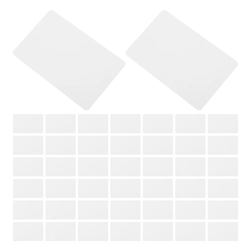 100pcs PVC White Cards Double Sided Printable Blank Plastic Business Name Cards Stock Id Card Custom Supplies
100pcs PVC White Cards Double Sided Printable Blank Plastic Business Name Cards Stock Id Card Custom Supplies