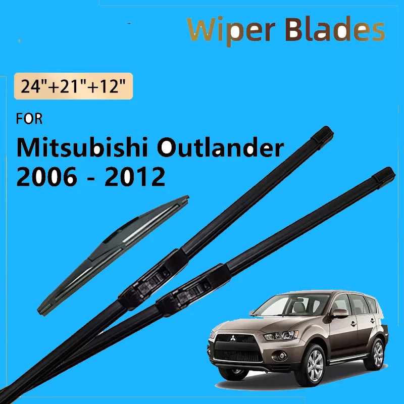 Front Rear Wiper Blade For Mitsubishi Outlander 2006 - 2012 Peugeot 4007 Citroen C-Crosser Windshield Windscreen Brushes Parts
Front Rear Wiper Blade For Mitsubishi Outlander 2006 - 2012 Peugeot 4007 Citroen C-Crosser Windshield Windscreen Brushes Parts