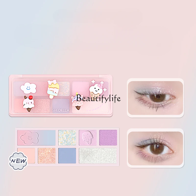 Blue Color Macaron Eye Shadow Plate, New Blush, Highlight Contour, Compact
Blue Color Macaron Eye Shadow Plate, New Blush, Highlight Contour, Compact