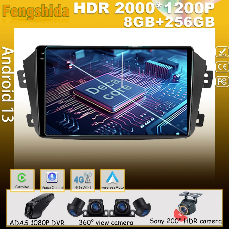 Android 13 для Geely Emgrand X7 1 GX7 EX7 2011 - 2019 плеер Автомагнитола сенсорный экран стерео GPS видеонаблюдение
Android 13 для Geely Emgrand X7 1 GX7 EX7 2011 - 2019 плеер Автомагнитола сенсорный экран стерео GPS видеонаблюдение