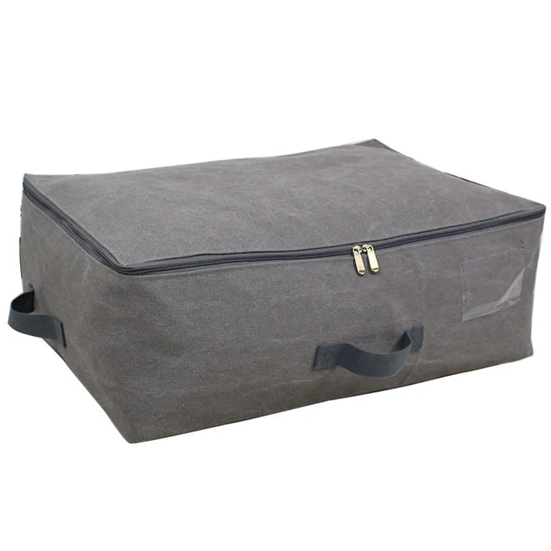 Canvas Fabric Bedding Storage Bag Wardrobe Closet Organizer 1 Piece Storage Box For Clothing Save Space Storage Box Packing Bag
Canvas Fabric Bedding Storage Bag Wardrobe Closet Organizer 1 Piece Storage Box For Clothing Save Space Storage Box Packing Bag