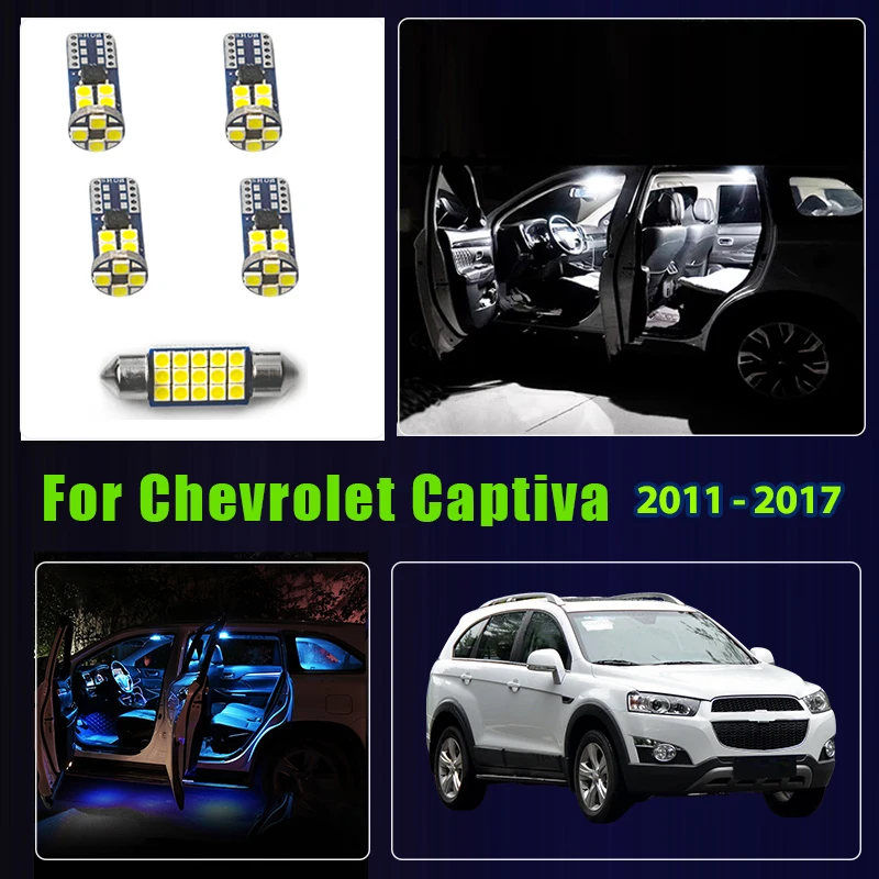 Для Chevrolet Captiva C100 C140 2011-2017: Комплект из 5 светодиодных ламп для салона и багажника, аксессуары
Для Chevrolet Captiva C100 C140 2011-2017: Комплект из 5 светодиодных ламп для салона и багажника, аксессуары