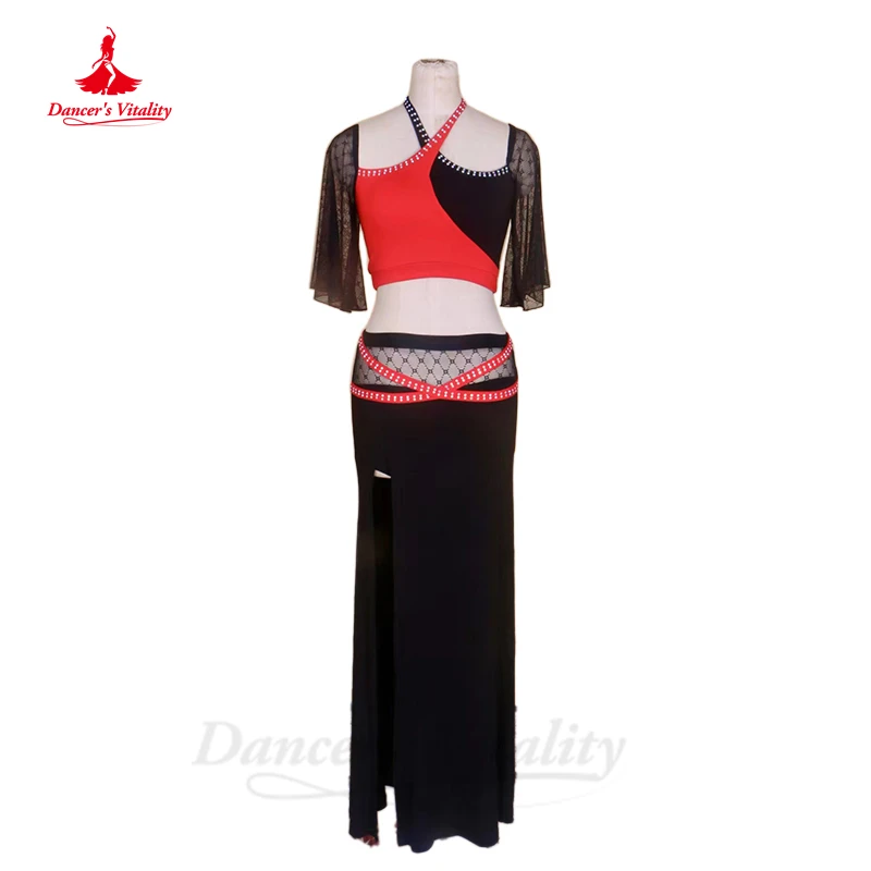 Oriental Dance Clothing Suit Short Sleeves Top+split Skirt 2pcs Bellydance Costume Customsized Child Adult Belly Dancing Outfit
Oriental Dance Clothing Suit Short Sleeves Top+split Skirt 2pcs Bellydance Costume Customsized Child Adult Belly Dancing Outfit