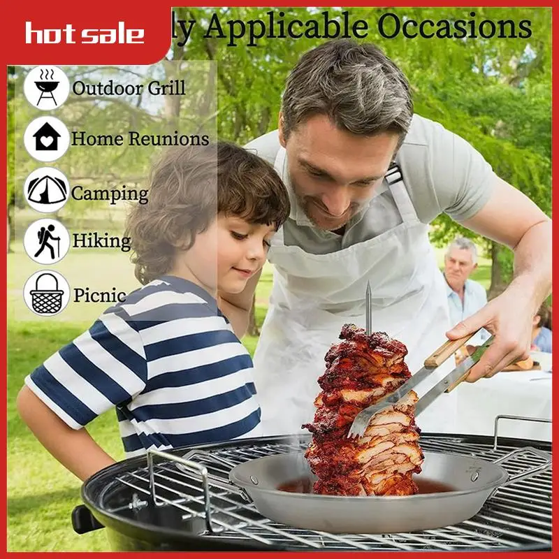 A21I-Stainless Steel Stand Vertical Skewer Grill Removable Spikes Brazilian BBQ Skewer Reusable Grill Skewer
A21I-Stainless Steel Stand Vertical Skewer Grill Removable Spikes Brazilian BBQ Skewer Reusable Grill Skewer