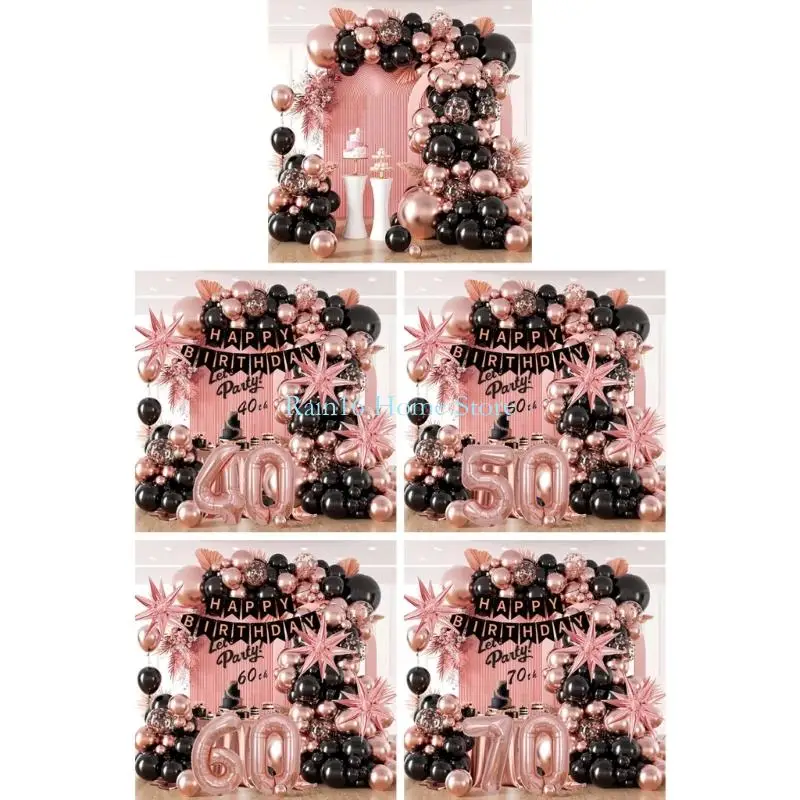 Aluminum Foil Birthday Balloon Set with Birthday Buntings Ornament For 40th 50th 60th 70th Birthday Party Decoration 02DB
Aluminum Foil Birthday Balloon Set with Birthday Buntings Ornament For 40th 50th 60th 70th Birthday Party Decoration 02DB