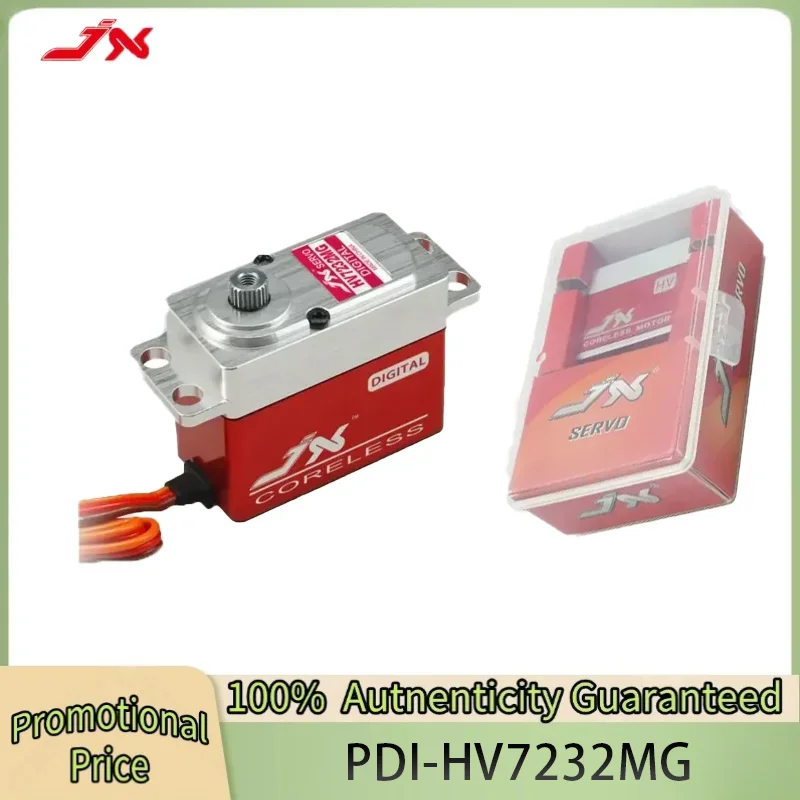 JX Servo PDI-HV7232MG 30KG Large Torque HV Digital Servo 180° for RC Helicopter Aircraft RC Parts
JX Servo PDI-HV7232MG 30KG Large Torque HV Digital Servo 180° for RC Helicopter Aircraft RC Parts