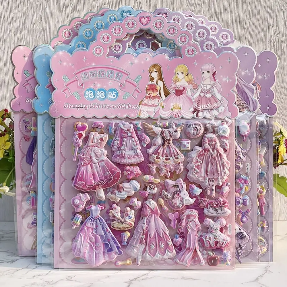2 листа/пакет Kawaii Princess Dress Up наклейка мультфильм DIY пенопластовые пузырьковые наклейки милые декоративные 3D пухлые наклейки детские призы
2 листа/пакет Kawaii Princess Dress Up наклейка мультфильм DIY пенопластовые пузырьковые наклейки милые декоративные 3D пухлые наклейки детские призы