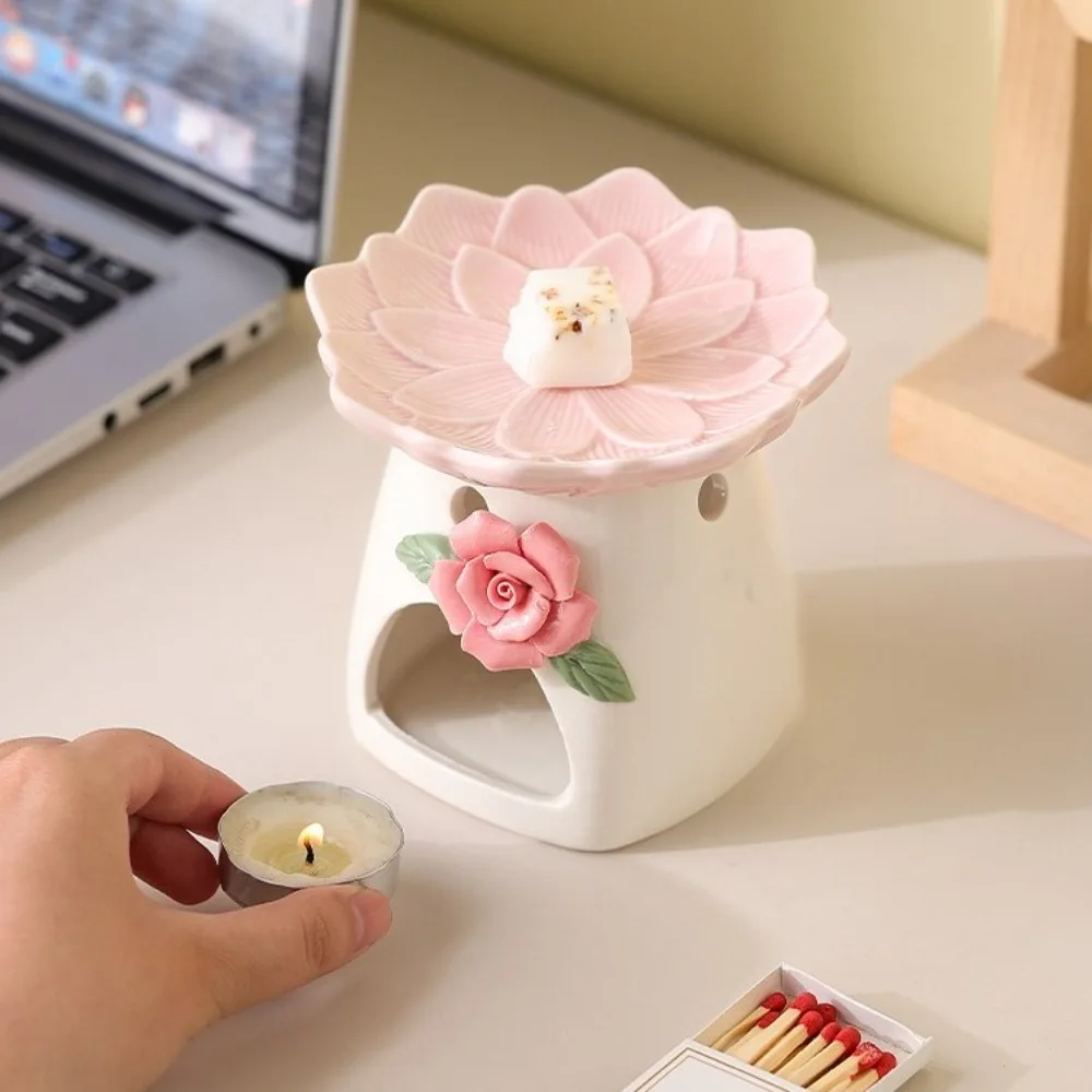 Ceramic Flower Aromatherapy Stove Eco-Friendly Handmade Essential Oil Diffuser Heat Resistant Heating Incense Device
Ceramic Flower Aromatherapy Stove Eco-Friendly Handmade Essential Oil Diffuser Heat Resistant Heating Incense Device