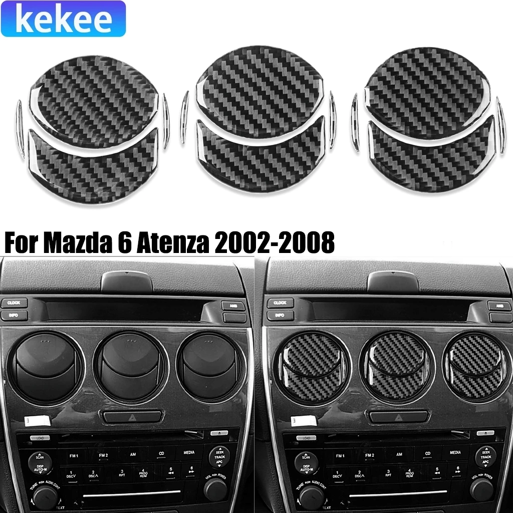 For Mazda 6 Atenza 2002 2003 2004 2005 2006 2007 2008 Carbon Fiber Center Console Outlet Car Accessories Interior Cover Sticker
For Mazda 6 Atenza 2002 2003 2004 2005 2006 2007 2008 Carbon Fiber Center Console Outlet Car Accessories Interior Cover Sticker