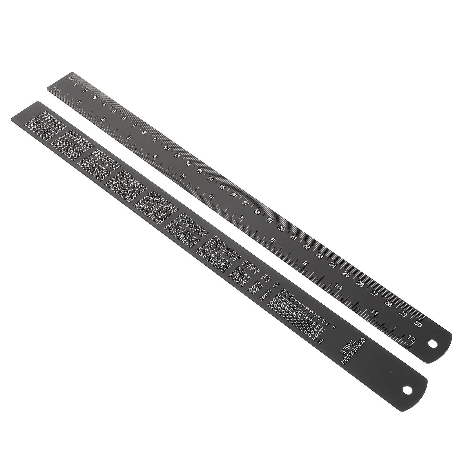 2Pcs Black Metal Flat Ruler Aluminum Alloy Straight Edge Precision Marking Measuring Tool for Woodworking Drawing Crafting
2Pcs Black Metal Flat Ruler Aluminum Alloy Straight Edge Precision Marking Measuring Tool for Woodworking Drawing Crafting