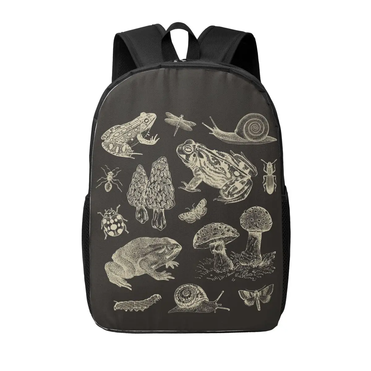 Goblincore Biology Nature Frog Mushroom Snai Moth Insect Рюкзак Сумка для книг Детские школьные сумки Портативный рюкзак Сумка на плечо
Goblincore Biology Nature Frog Mushroom Snai Moth Insect Рюкзак Сумка для книг Детские школьные сумки Портативный рюкзак Сумка на плечо