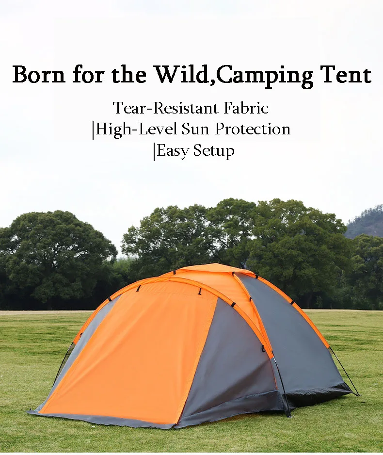 3-4 Person Tunnel Tent 4 Season Waterproof Windproof Family Camping Tent Emergency Outdoor Survival Tent Yellow
3-4 Person Tunnel Tent 4 Season Waterproof Windproof Family Camping Tent Emergency Outdoor Survival Tent Yellow