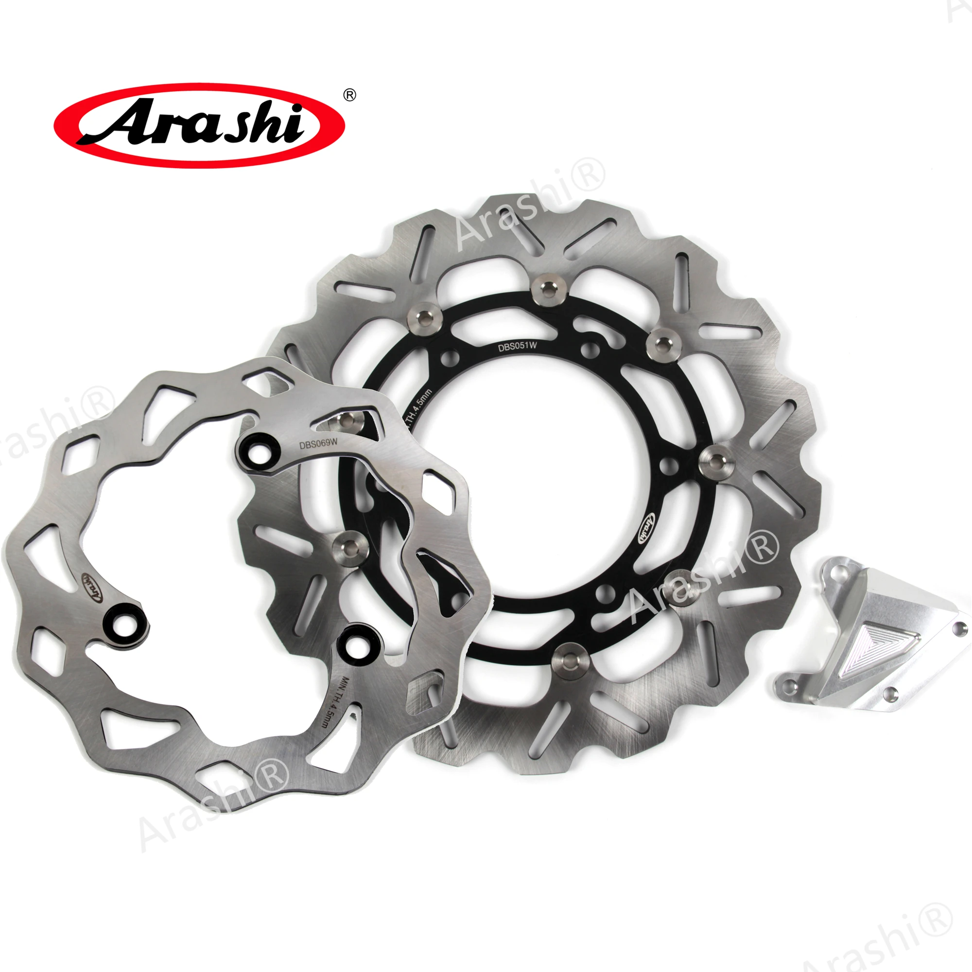 Arashi CNC Full Floating Front Rear Brake Disc Rotors For KAWASAKI NINJA 250 R / EX250J 2008 2009 2010 2011 2012 NINJA250R
Arashi CNC Full Floating Front Rear Brake Disc Rotors For KAWASAKI NINJA 250 R / EX250J 2008 2009 2010 2011 2012 NINJA250R