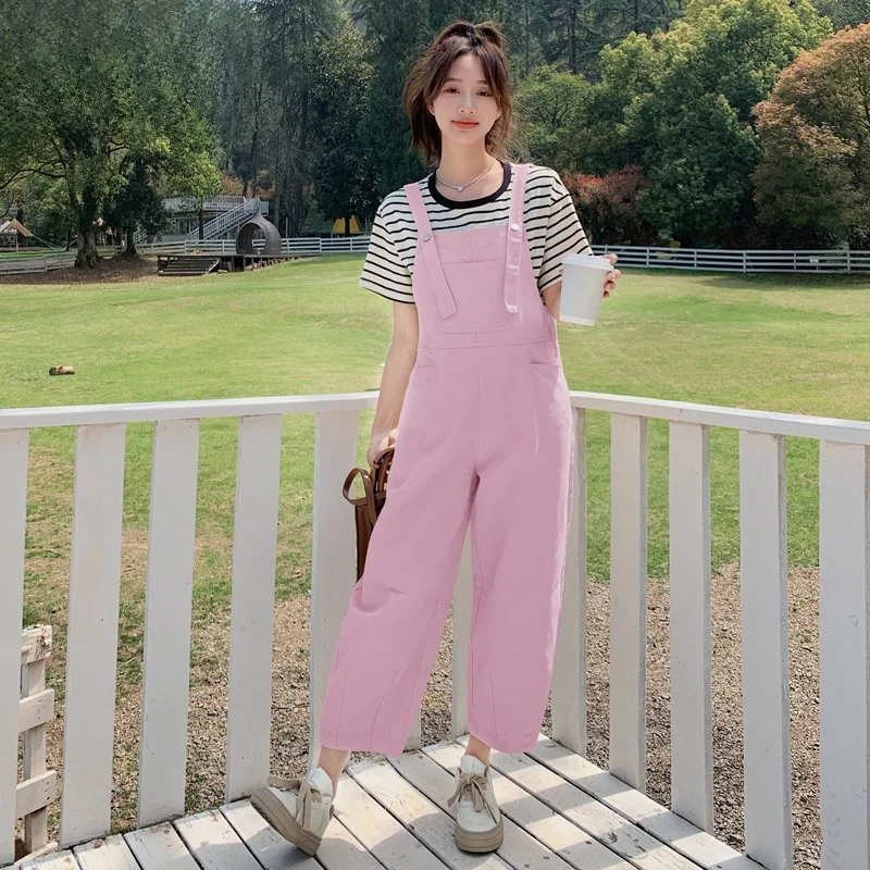 Summer 2024 Women's College Sle Loose Wide Leg Overalls Yellow Bellflower Strap Pants High Waist Commute Korean Version
Summer 2024 Women's College Sle Loose Wide Leg Overalls Yellow Bellflower Strap Pants High Waist Commute Korean Version