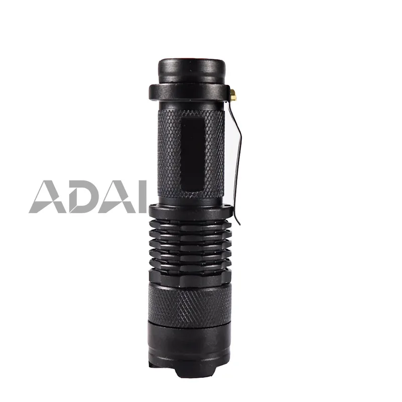 Mini portable zoom flashlight with three levels of dimming and retractable focusing, fine workmanship and powerful functions
Mini portable zoom flashlight with three levels of dimming and retractable focusing, fine workmanship and powerful functions