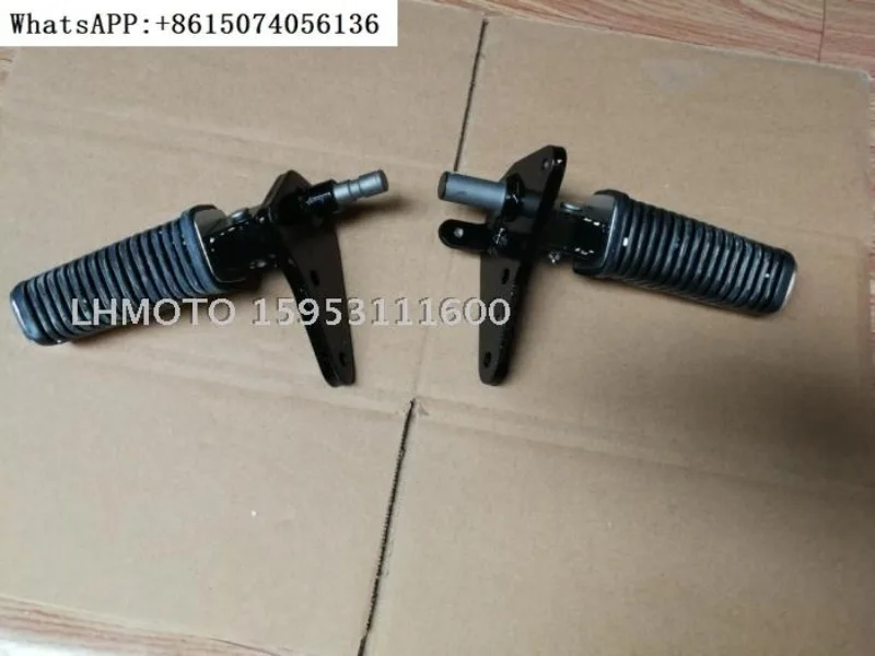 Jinan QM250J-2L QM200J QM150J motorcycle left and right front footrests, foot pedals, front foot pedals
Jinan QM250J-2L QM200J QM150J motorcycle left and right front footrests, foot pedals, front foot pedals