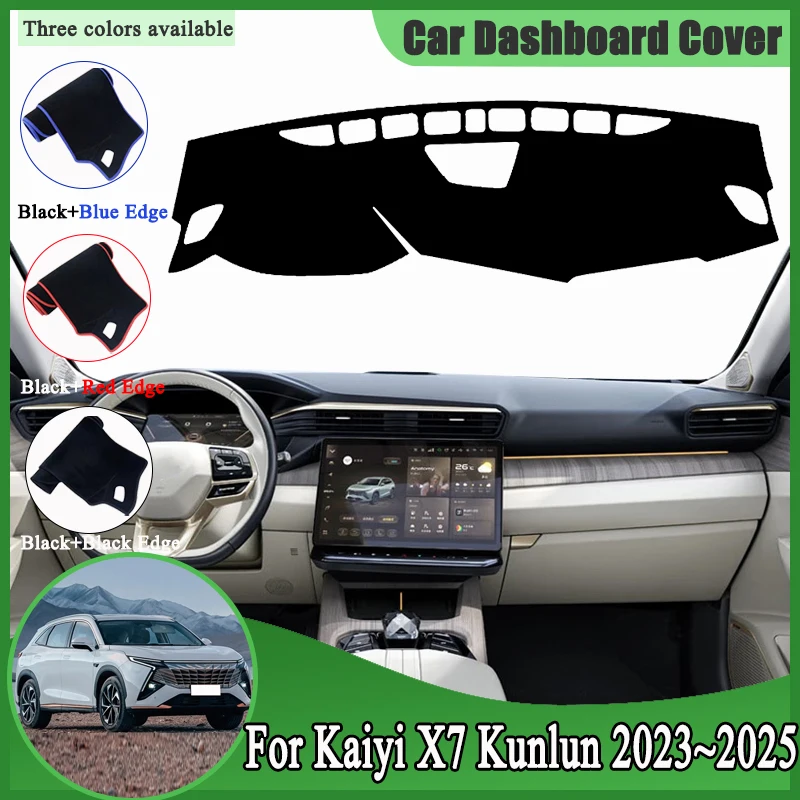 Car Dashboard Cover Dashmat For Kaiyi X7 Accessories GTV Kain 2023~2025 2026 Sun Shade Dash Board Pad Carpet Stickers Cushion
Car Dashboard Cover Dashmat For Kaiyi X7 Accessories GTV Kain 2023~2025 2026 Sun Shade Dash Board Pad Carpet Stickers Cushion