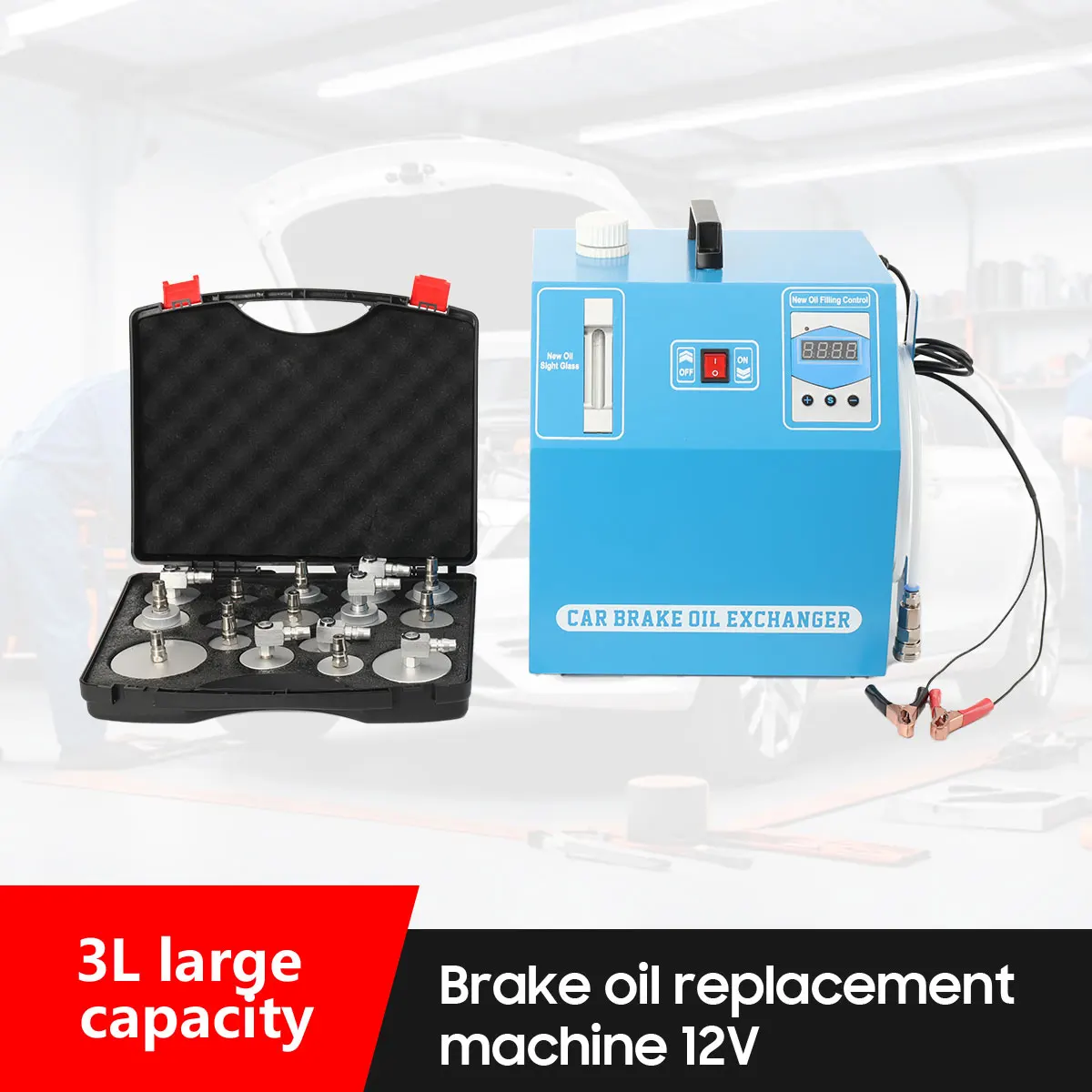 Интеллектуальный портативный сменщик тормозной жидкости, 12 В, автомобильный инструмент для замены тормозного масла, 3 л, автомобильный сменщик тормозного масла
Интеллектуальный портативный сменщик тормозной жидкости, 12 В, автомобильный инструмент для замены тормозного масла, 3 л, автомобильный сменщик тормозного масла