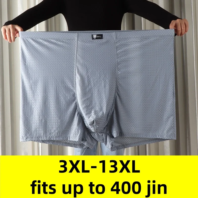 Jumbo Size Boxers Men Plus Size13XL12XL High Waisted Underwear Loose Breathable Black Male Underpants 200KG Boxer shorts Panties
Jumbo Size Boxers Men Plus Size13XL12XL High Waisted Underwear Loose Breathable Black Male Underpants 200KG Boxer shorts Panties