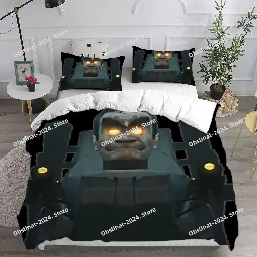 3D Print Fashion Game Skibidi Toilet Arale Bedding Set Boys Girls Twin Queen Full Size Duvet Cover Pillowcase Bed Adult Bedroom
3D Print Fashion Game Skibidi Toilet Arale Bedding Set Boys Girls Twin Queen Full Size Duvet Cover Pillowcase Bed Adult Bedroom
